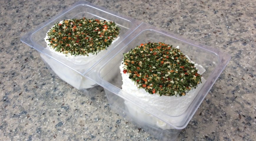 Mixed herbs goat cheese -2 pieces x 100g