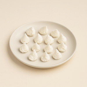 Ciliegini di formaggio di capra con ripieno al miele