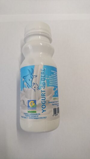 Yogurt da bere di capra naturale