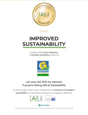 RATING ESG GOLD 1 RATING ESG GOLD 1